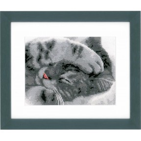 Сладкий котенок Набор для вышивания крестом Vervaco PN-0165499