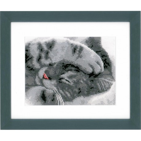 Солодке кошеня Набір для вишивання хрестиком Vervaco PN-0165499