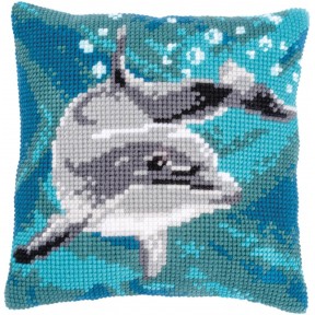 Дельфин Набор для вышивания крестом (подушка) Vervaco PN-0186299
