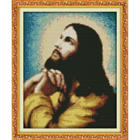 Проповідь Христа(1) Набір для вишивання хрестиком з друкованою  схемою на тканині Joy Sunday R241-1