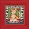 Набор для вышивки крестом Kitty Paws//Кошачьи лапки MH143104