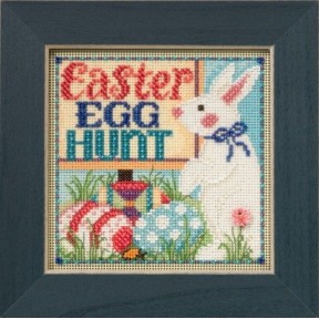 Набір для вишивки хрестиком Egg Hun//Пасхальні яєчка MH145106 Mill Hill