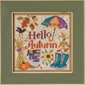 Набор для вышивки крестиком Hello Autumn//Привет Осень MH142323 Mill Hill