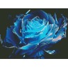 Схема для вишивання хрестиком Творча студія Nuance Блакитна троянда С-023НВ