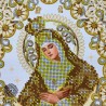 Икона Божьей Матери Остробрамская Схема для вышивания бисером