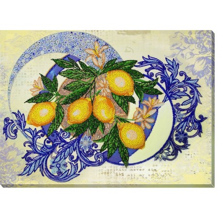 Схемы вышивки «лимоны»