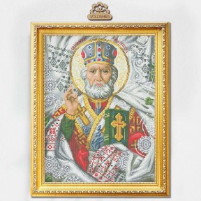 Св. Николай Чудотворец по мотивам иконы О. Охапкина Набор для вшивания крестом Virena VC_031