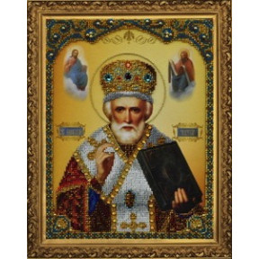 Набір для вишивання Картини Бісером Р-182 Ікона святителя Миколая