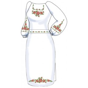 ВПЖП-15. Заготовка Жіноче плаття домоткане
