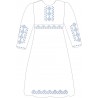 ВПДП-11. Заготівля для вишивки бісером Дитяче плаття домоткане