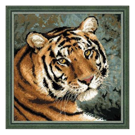Набор для вышивки Риолис 1282 Амурский тигр фото