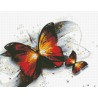 АМС-112. Алмазная мозаика Полет бабочки. 30х40см фото