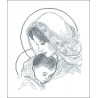 КРМ-70. Схема для вишивки бісером Мадонна і дитя. фото