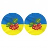 Несшитые новогодние игрушки для вышивки бисером и нитками на атласе. С Украиной в сердце ТР674ан3718