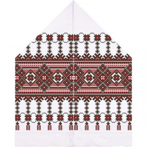 Набор для вышивания нитками Барвиста Вышиванка Рушник для Свадебных Икон 30х120 ТР481пн3099i
