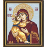 Набор для вышивки Золотое Руно ПИ-010 Владимирская икона Божьей
