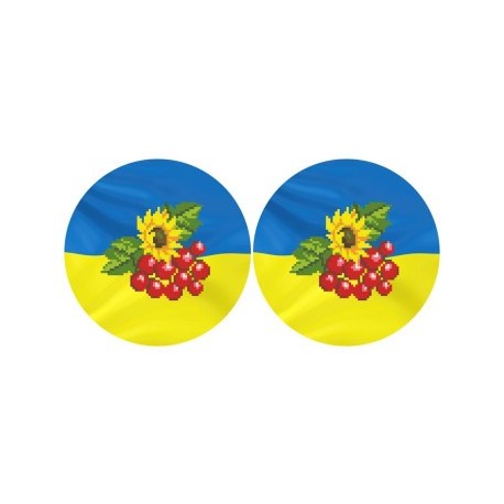 Набор для вышивания бисером Барвиста Вышиванка С Украиной в сердце 37х18 ТР676пн3718k