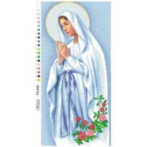Набор для вышивания бисером Барвиста Вышиванка Мария непорочного зачатия 28х59 ТО035ан2859k