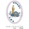 Набор для вышивания нитками Барвиста Вышиванка Пасхальный рушник 24х34 ТР015пн2434i
