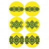 Набор для вышивания нитками Барвиста Вышиванка Украинские узоры 23х34 ТР692ан2334i