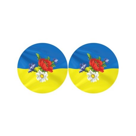 Набор для вышивания бисером Барвиста Вышиванка С Украиной в сердце 37х18 ТР678пн3718k