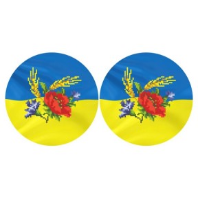 Набор для вышивания нитками Барвиста Вышиванка С Украиной в сердце 37х18 ТР677пн3718i