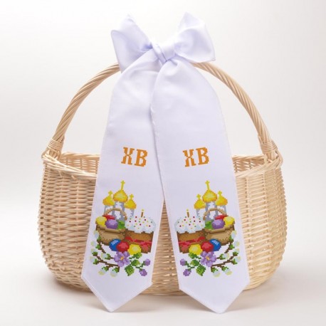 Набор для вышивания нитками Барвиста Вышиванка Пасхальный бант 11х145 ТР533пн1199i