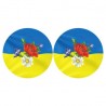 Набір для вишивки нитками Барвиста Вишиванка З Україною в серці 37х18 ТР678пн3718i