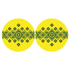 Набор для вышивания нитками Барвиста Вышиванка Украинские узоры 37х18 ТР694пн3718i