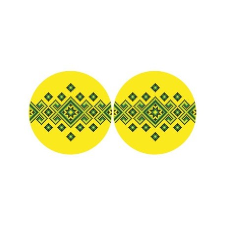 Набір для вишивки нитками Барвиста Вишиванка Українські візерунки 37х18 ТР694пн3718i