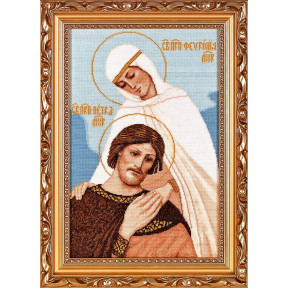 Набор для вышивки крестом Alisena 1081а Петр и Феврония