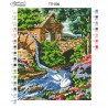 Схема картины Мельница для вышивки бисером на ткани ТП006ан2835