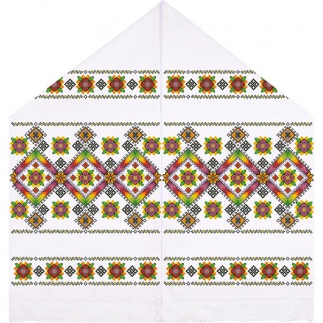 Схема Рушник под Каравай для вышивки бисером и нитками на ткани ТР132дн4599