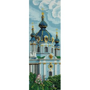 Андреевская церковь Набор для вышивки крестом Леді ЛД1024