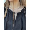Сшитая женская вышиванка БОХО для вышивки нитками Ожерелье Барвиста Вишиванка ЖЕ003лЧ4202_040_002
