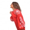 Сшитая женская блузка - вышиванка БОХО для вышивки нитками Барвиста Вишиванка ЖЕ004лР4201_023_001
