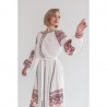 Сшитое женское платье - вышиванка БОХО для вышивки нитками Магия Барвиста Вишиванка ПЕ005лМ4203_271_030