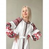 Сшитое женское платье - вышиванка БОХО для вышивки нитками Магия Барвиста Вишиванка ПЕ005лБ4202_054_030