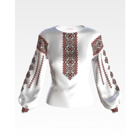 Заготовка женской вышиванки Нежность лета для вышивки бисером Барвиста Вишиванка БЖ159кБнннн