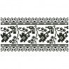 Заготовка клатча Сокальская цветочная для вышивки бисером Барвиста Вишиванка КЛ153кБ1301
