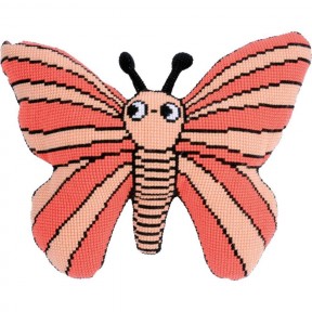 Метелик Набір для вишивання хрестиком (подушка) Vervaco PN-0202669