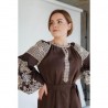 Сшитое женское платье - вышиванка БОХО для вышивки нитками Оригинальность Барвиста Вишиванка ПЕ012лК4201_006_040