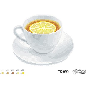 Крепкий чай Набор для вышивания бисером Барвиста Вишиванка ТК090ан3322k