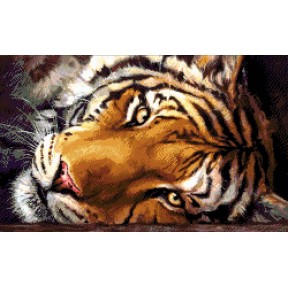 Уссурийский тигр Набор для вышивания бисером ТМ АЛЕКСАНДРА ТОКАРЕВА 40-1288-НУ