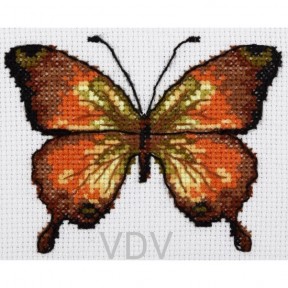 Метелик Набір для вишивання нитками VDV М-0213-S
