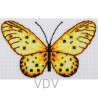 Бабочка Набор для вышивания нитками VDV М-0217-S