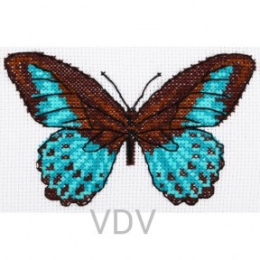 Метелик Набір для вишивання нитками VDV М-0218-S