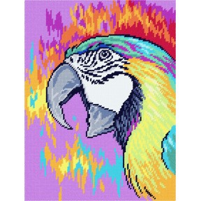 Папуга Набір для вишивання по канві з малюнком Quick Tapestry TL-33