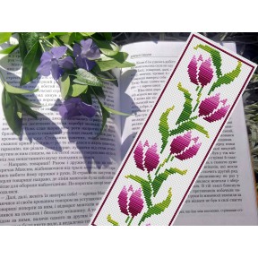 Схема для вышивания крестиком Ксения Вознесенская Фиолетовые Тюльпаны СХ-110КВ