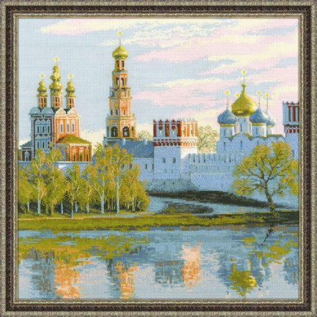 Набор для вышивки крестом Риолис 1430 Москва. Новодевичий